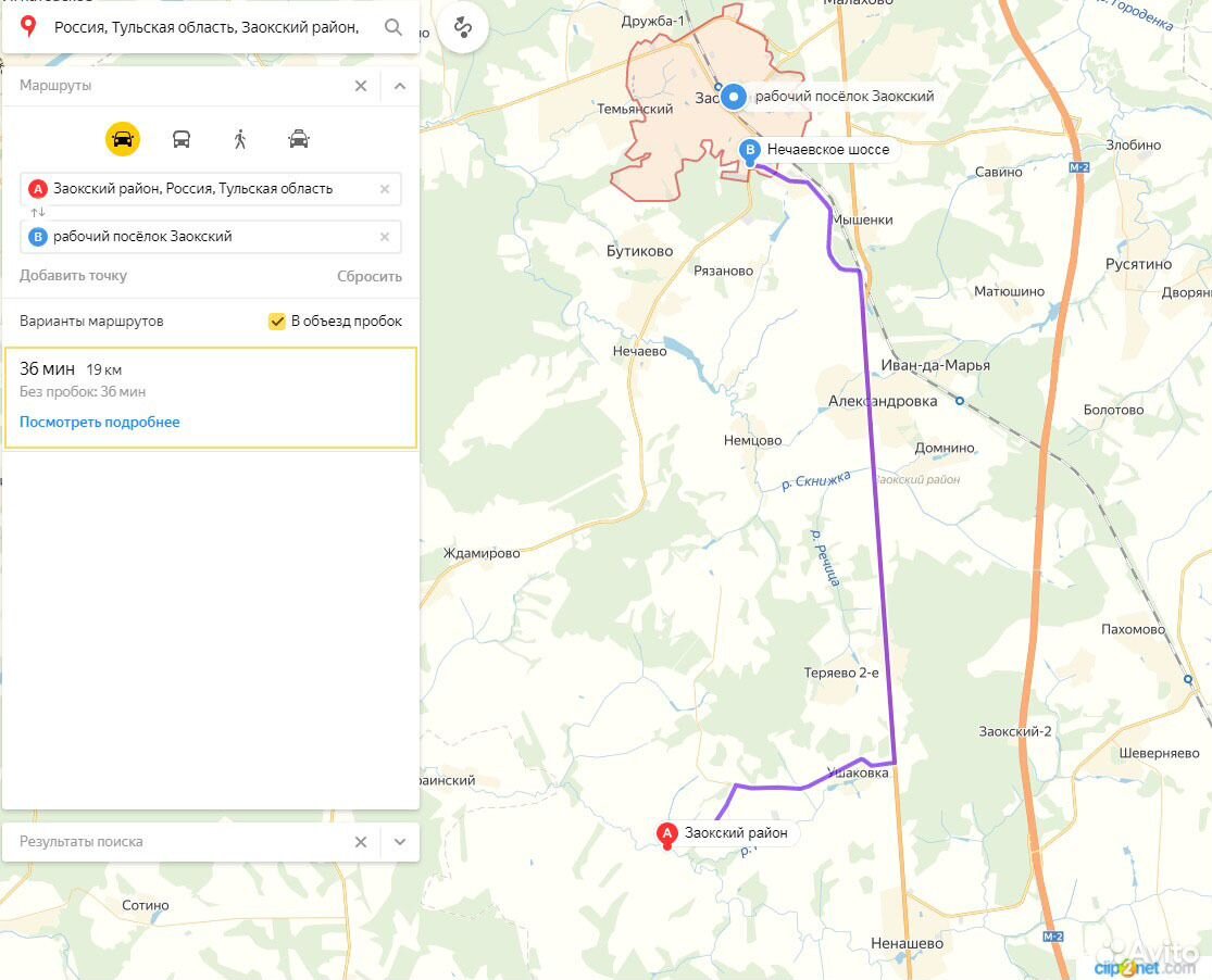 Кадастровая карта заокского района тульской