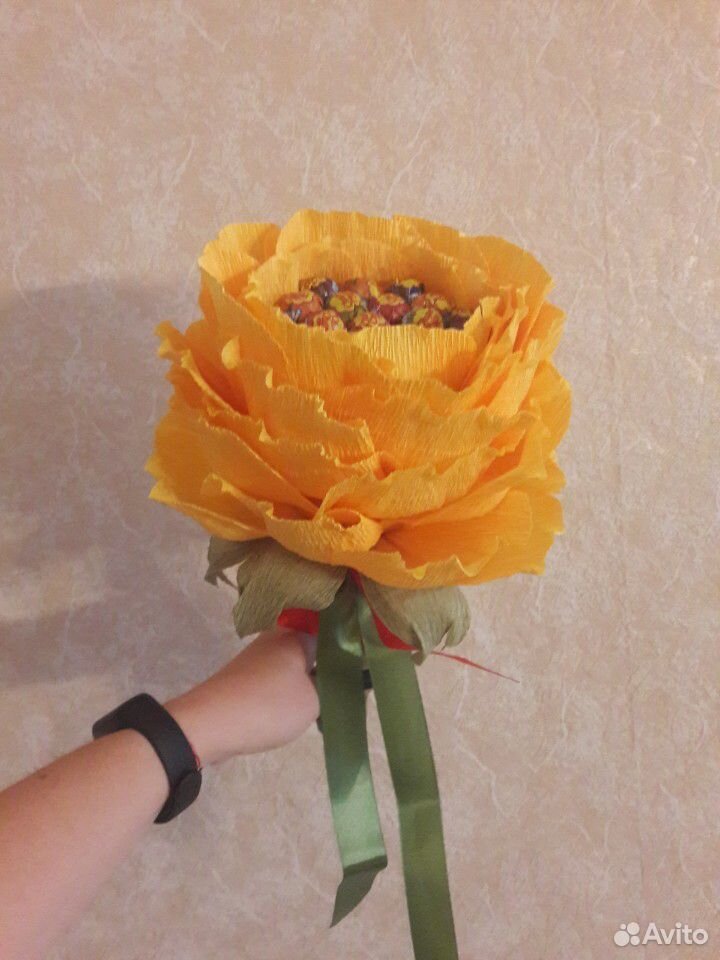 Сладкий цветочек с карамелью чупа-чупс мини купить на Зозу.ру - фотография № 4