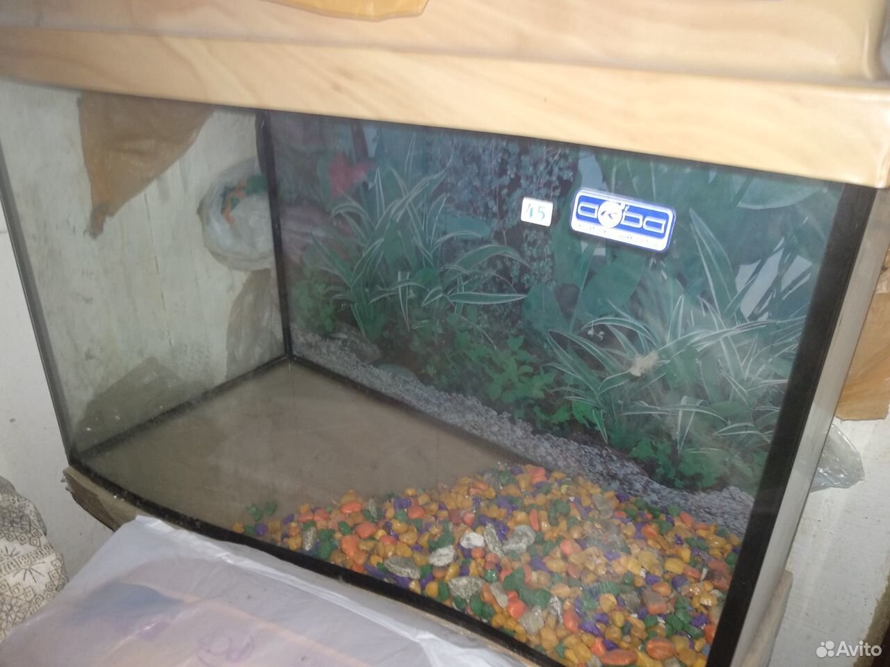 Продам новый аквариум с крышкой и тумбой купить на Зозу.ру - фотография № 1