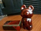 Шкатулка из яшмы и олимпийский мишка СССР объявление продам