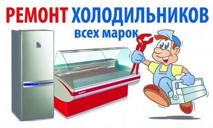 Ремонт холодильников: бытовых, торговых и промышле