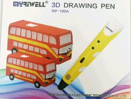 Ручка 3D PEN RP-100 A и пластик к ней