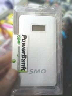 Power Bank SMO 8000mAh. Led-экран / 2 USB