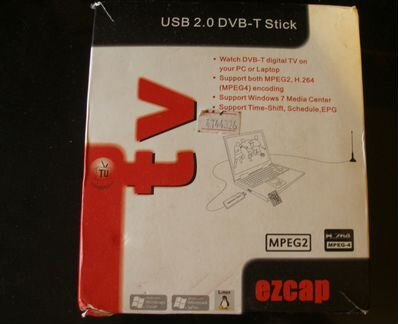 Ezcap usb 2.0 dvb-t stick