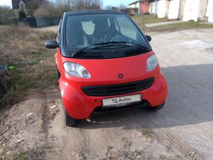 Smart Fortwo 0.6 AMT, 2002, купе