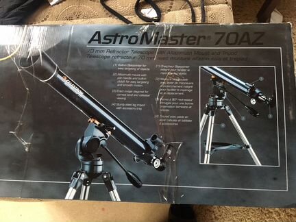 Телескоп Celestron AstroMaster 70AZ