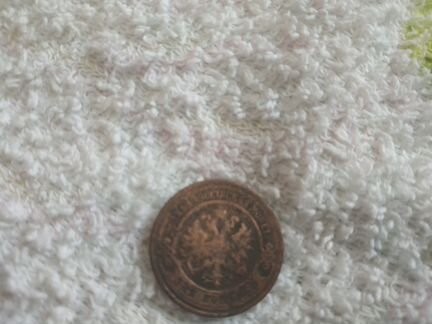 Продам медную монету 1907