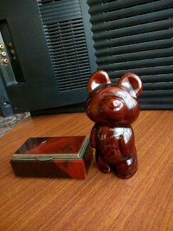 Шкатулка из яшмы и олимпийский мишка СССР