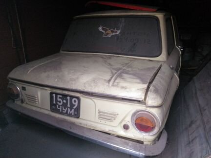 ЗАЗ 968 Запорожец 1.2 МТ, 1974, седан