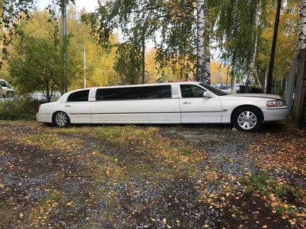 Lincoln Town Car 4.6 AT, 2003, седан, битый