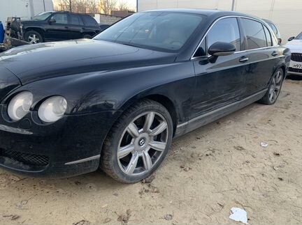 Bentley Continental Flying Spur 6.0 AT, 2007, битый, 70 000 км