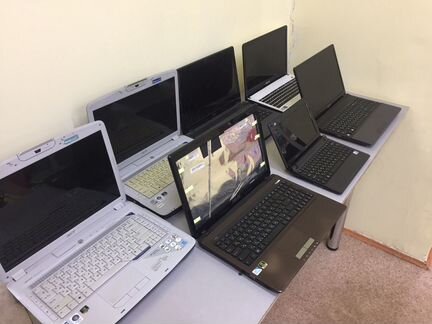 Семь ноутбуков под восстановление