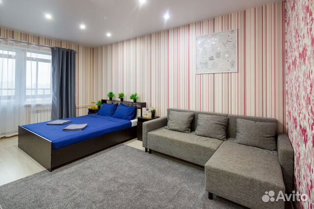 

Квартира-студия, 39 м², 2 кровати