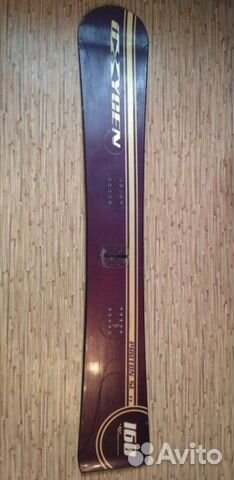 Жёсткий сноуборд Oxygen proton TT SL 160 год 2008