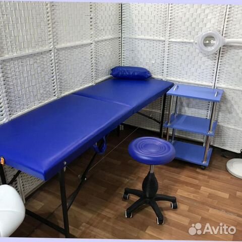 Кушетка / массажный стол новый складной рп-17237