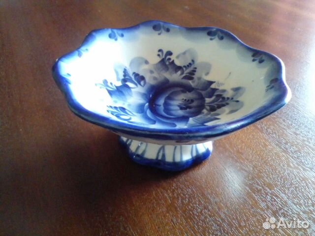 Конфетница Гжель