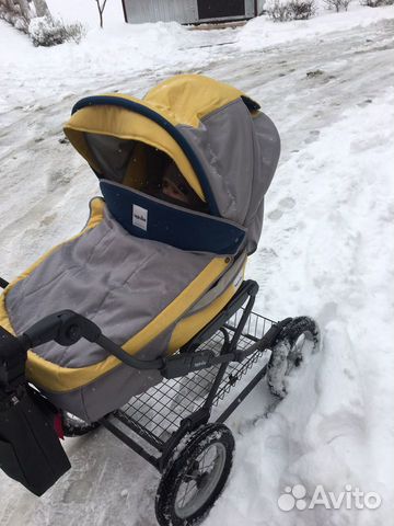 Коляска 2 в 1 бу