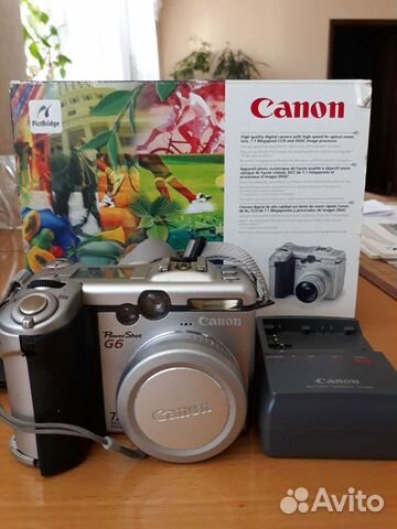 Цифровая фотокамера canon