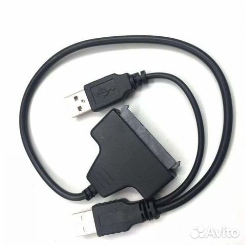 Переходник (адаптер) USB 2.0-sata
