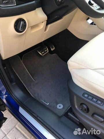 Автоковрики Премиум Шкода Кодиак Велюровые