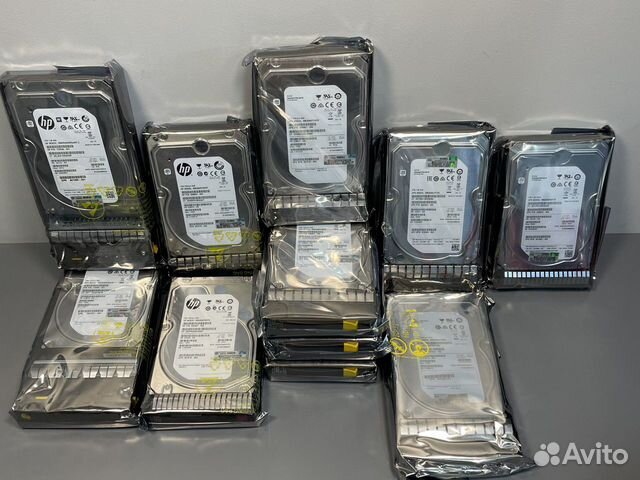 Жесткие диски HP 2Tb 3.5 SAS/sata NEW