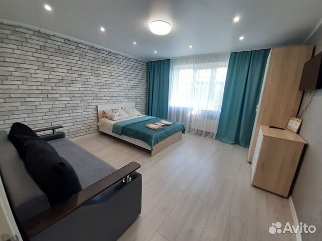 

1-к. квартира, 42 м², 2 кровати