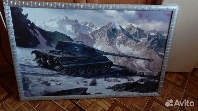 Картина танк Тигр 2