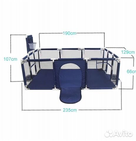 Манеж детский новый большой. Оригинал