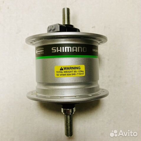 Новая динамо втулка Shimano