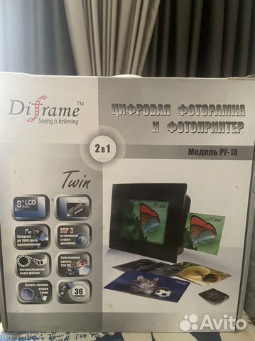 Цифровая фоторамка и фотопринтер Diframe
