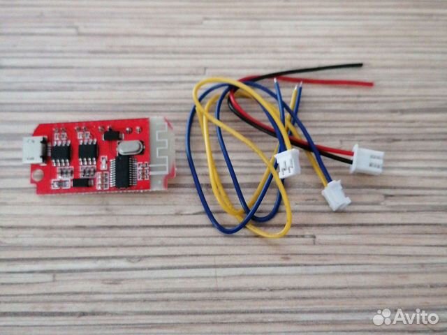 Аудио стерео блютуз модуль с усилителем