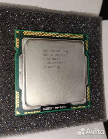 Процессор intel core i5-661 3,33 ггц