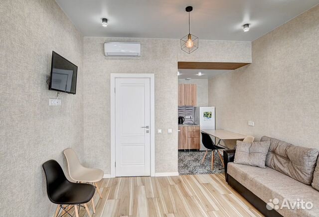 

Квартира-студия, 35 м², 2 кровати