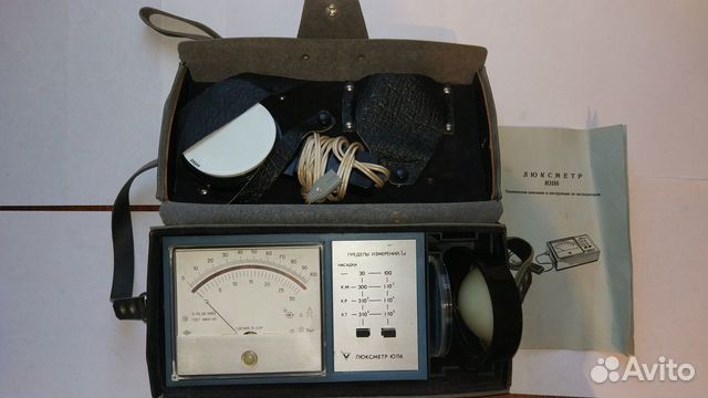 Прибор для измерении освещенности