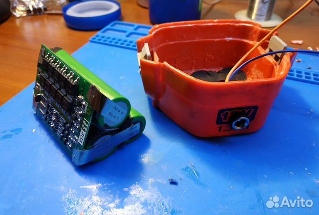 Ремонт шуруповерта, ремонт аккумулятора