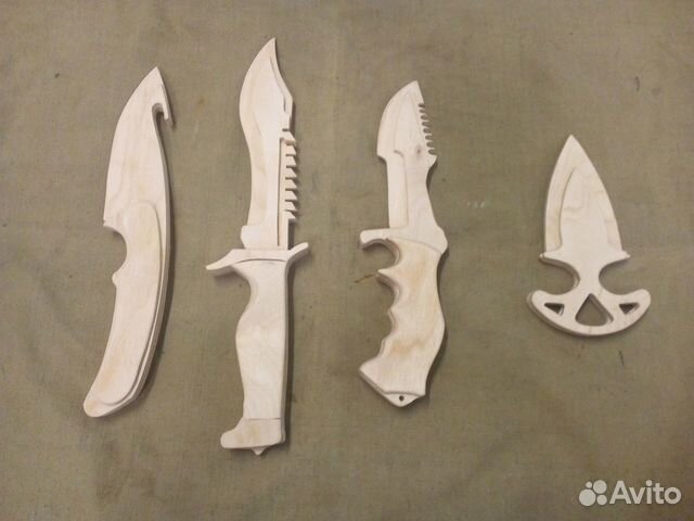 Макеты оружия из дерева