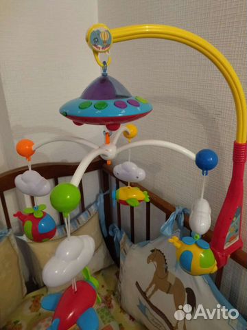 Мобиль на кроватку с проектором