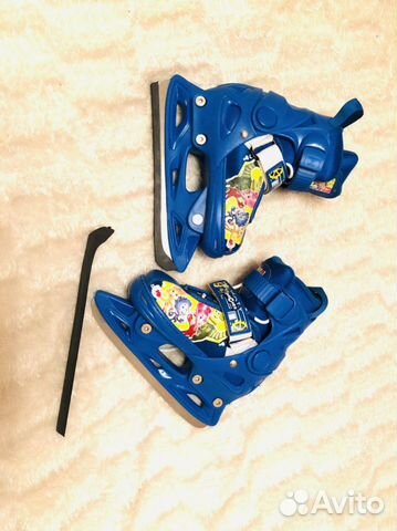 Коньки детские раздвижные