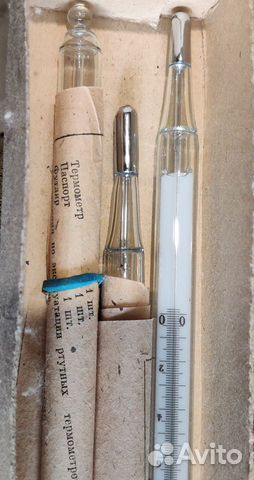 Термометры лабораторные ртутные СССР