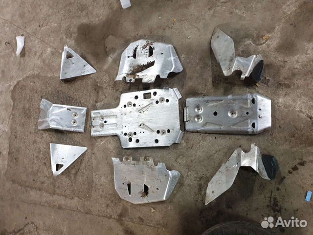 Защита днища на квадроцикл