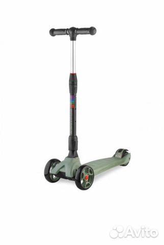 Самокат Novatrack Rainbow, хаки