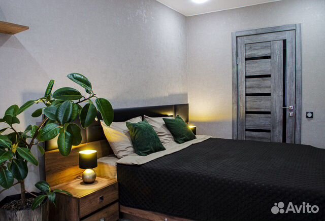 

Квартира-студия, 45 м², 2 кровати