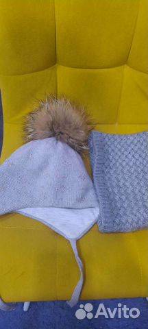 Комплект шапка и шарф