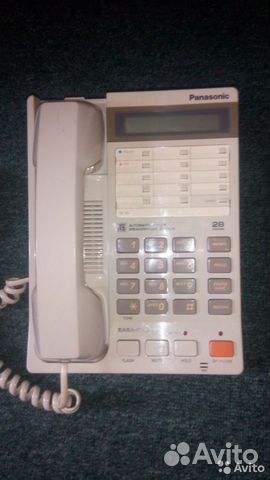 Телефонный аппарат Panasonic. проводной
