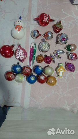 Елочные игрушки СССР