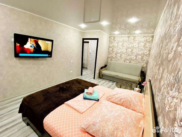 

1-к. квартира, 40 м², 2 кровати