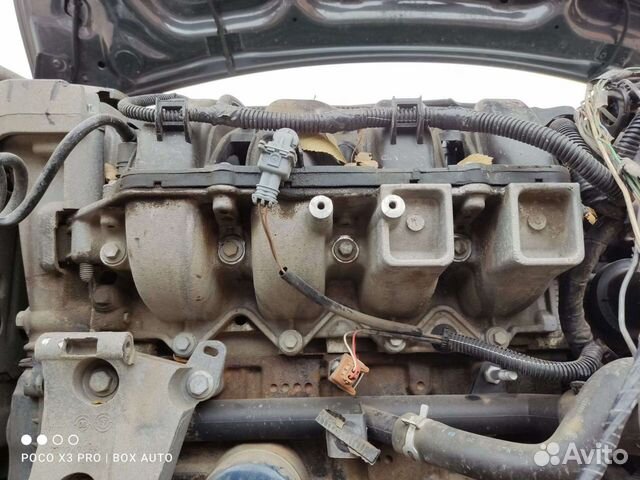 Впускной коллектор алюминиевый Рено Меган 2