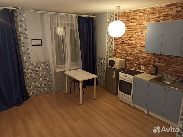 

Квартира-студия, 30 м², 1 кровать