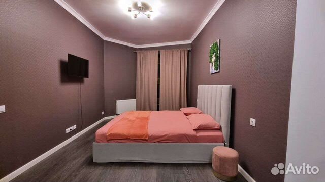 

1-к. квартира, 44 м², 2 кровати