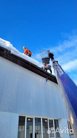 Уборка снега, чистка сосулек и наледи с крыш